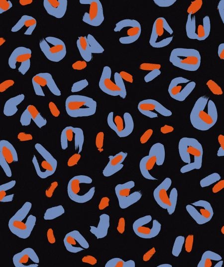 Funky Leopard - Papier Peint