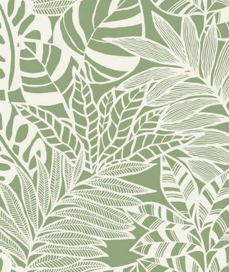 Jungle Leaves - Papier Peint