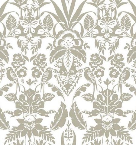 Botanical Damask - Papier Peint
