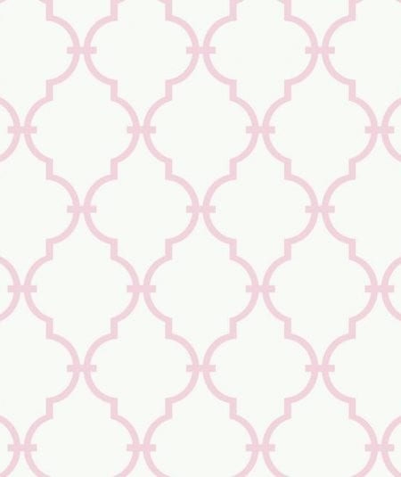 Pink Trellis - Papier Peint