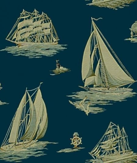 Down Easter Boats - Papier Peint