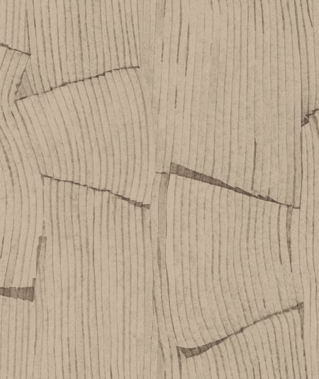 Papier peint Bananeira Arena Tres Tintas, tons beige, sable et nude.