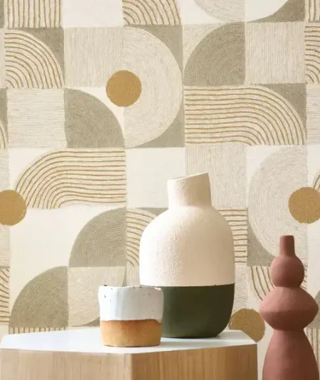 Element Vert Sauge 201927235 | Collection Rituel | Papier Peint