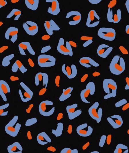Papier Peint Funky Leopard pour salon moderne.