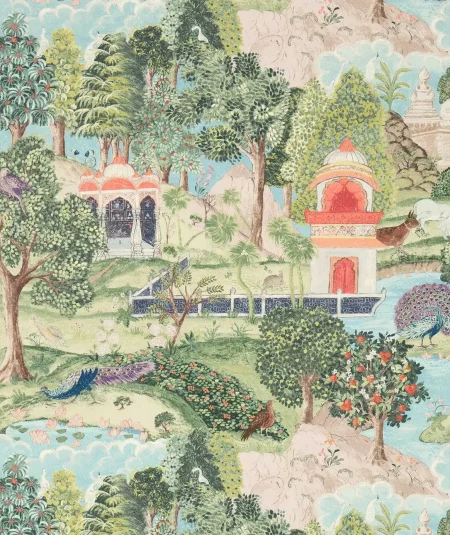Peacock Garden Wallpaper - Zoffany