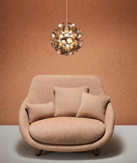 Calligraphy Bird - Moooi Wallcovering