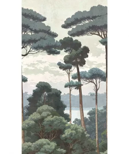 Décor Mural Natural Serenity - Metropolitan Stories