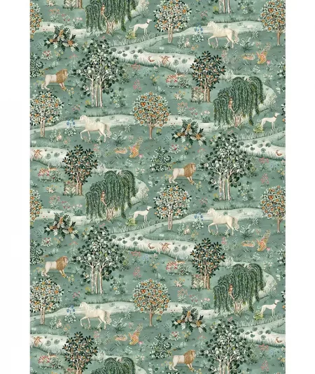 Murale Papier Peint Owl & Willow Indigo | Morris & Co
