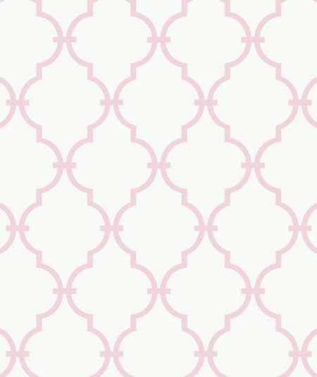 Pink Trellis - Papier Peint